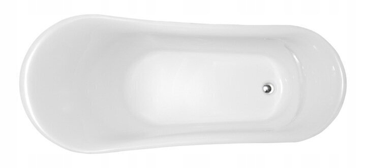 Akrüülvann Mexen Retro, white+chrome, 170x75 cm hind ja info | Vannid | hansapost.ee