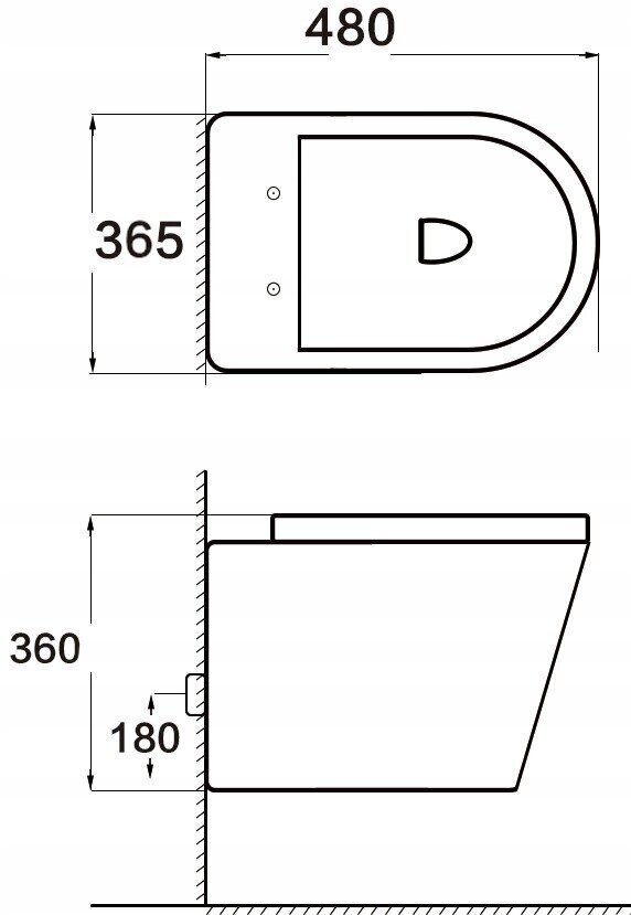 Tualettruum Mexen Rico Rimless Slim Duroplast, aeglaselt isesulguva kaanega, helehall matt цена и информация | WС-potid | hansapost.ee