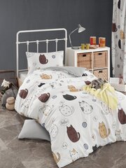 Voodipesukomplekt Hello Cats, 160x220, 3-osaline hind ja info | Voodipesukomplektid | hansapost.ee