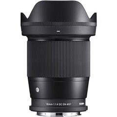 Sigma 16mm f/1.4 DC DN Contemporary objektiiv Leica L hind ja info | Sigma Outlet - lõpumüük | hansapost.ee