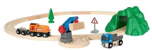 Набор поезда с железнодорожными путями Starter Lift & Load Brio Railway, 33878 цена и информация | Игрушки для мальчиков | hansapost.ee