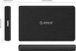Orico Hard Drive Enclosure SSD 2,5'' + cable USB 3.0 Micro B цена и информация | Arvutikomponentide tarvikud | hansapost.ee