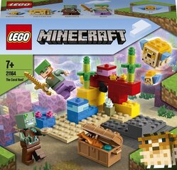 21164 LEGO® Minecraft Коралловый риф цена и информация | Конструкторы и кубики | hansapost.ee