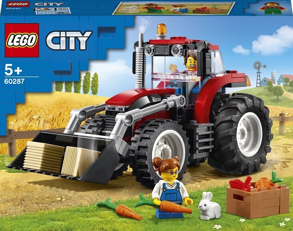 60287 LEGO® City Traktor цена и информация | Klotsid ja konstruktorid | hansapost.ee