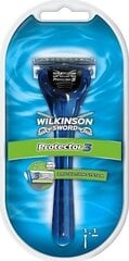 Wilkinson protector 3 Appel + бритва цена и информация | Средства для бритья | hansapost.ee