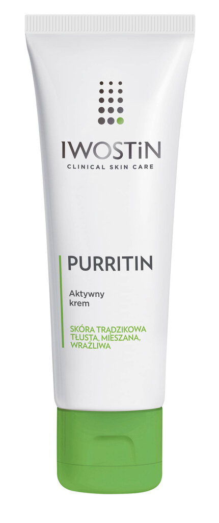 Näokreem aknele Iwostin Purritin, 40 ml цена и информация | Näokreemid | hansapost.ee