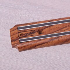 Светло-коричневая подставка для ножей 34 см KAMILLE 1053 цена и информация | Ножи и аксессуары для них | hansapost.ee