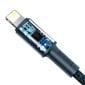 Baseus High Density Braided Cable Type-C to Lightning, PD, 20W, 1m (blue) цена и информация | Mobiiltelefonide kaablid | hansapost.ee