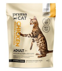 PrimaCat корм для стерилизованых кошек, с курицей 1,4kg цена и информация | Сухой корм для кошек | hansapost.ee