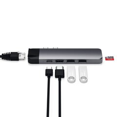 Хаб MacBook Pro USB-C Satechi цена и информация | Адаптеры, USB-разветвители | hansapost.ee
