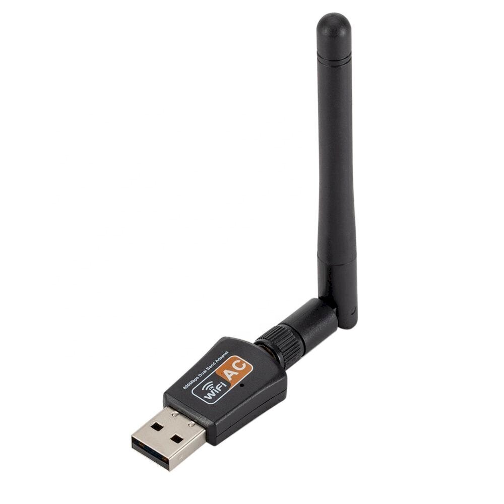 Fusion traadita WiFi-adapter (2.4GHz / 5GHz/ USB 2.0, Wireless, 600Mbps, IEEE 802.11b/g/n/a/ac) цена и информация | USB adapterid ja jagajad | hansapost.ee