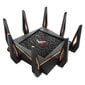 Asus GT-AX11000 Tri-band WiFi Gaming Router ROG Rapture 802.11ax, 10 цена и информация | Ruuterid | hansapost.ee