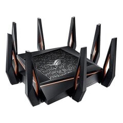 Asus GT-AX11000 Tri-band WiFi Gaming Router ROG Rapture 802.11ax, 10 цена и информация | Маршрутизаторы (роутеры) | hansapost.ee