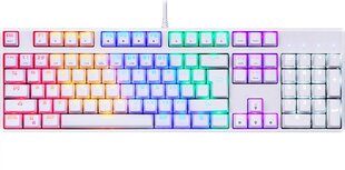 Mechanical keyboard Motospeed CK107 (white) цена и информация | Клавиатура с игровой мышью 3GO COMBODRILEW2 USB ES | hansapost.ee