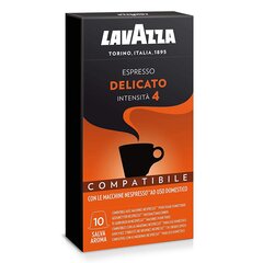 Кофейные капсулы Lavazza Delicato Nespresso®, 10 капсул цена и информация | Кофе, какао | hansapost.ee