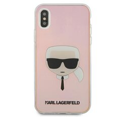  Чехол Karl Lagerfeld для iPhone X/XS, радужный KLHCPXPCKHML цена и информация | Чехлы для телефонов | hansapost.ee