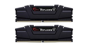 G.Skill Ripjaws V - DDR4 - Kit - 32 GB: 2 x 16 GB - DIMM 288-PIN - ungepuffert hind ja info | Operatiivmälu | hansapost.ee