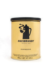 Kофе  Hausbrandt Espresso tins ground 250gr NEW цена и информация | Кофе, какао | hansapost.ee