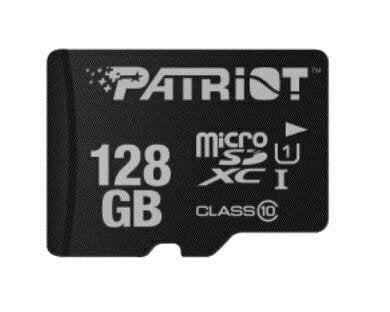 Patriot PSF128GMDC10, 128GB, MicroSDXC цена и информация | Mälupulgad | hansapost.ee