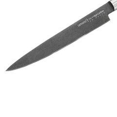 Samura MO-V Stonewash Нож - слайсэр нарезки 9.0''/230 mm из AUS 8 Японской из стали 59 HRC цена и информация | Ножи и аксессуары для них | hansapost.ee