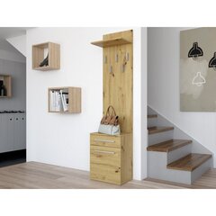 Комплект мебели для прихожей Duo, коричневый цена и информация | Комплекты в прихожую | hansapost.ee
