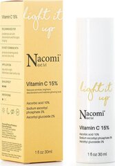 Näoseerum Nacomi Next Level Vitamin C 15% 30 ml цена и информация | Сыворотки для лица, масла | hansapost.ee