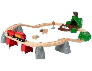 Raudteega rongikomplekt Brio Forest Animals, 33988 price and information | Toys for boys | hansapost.ee