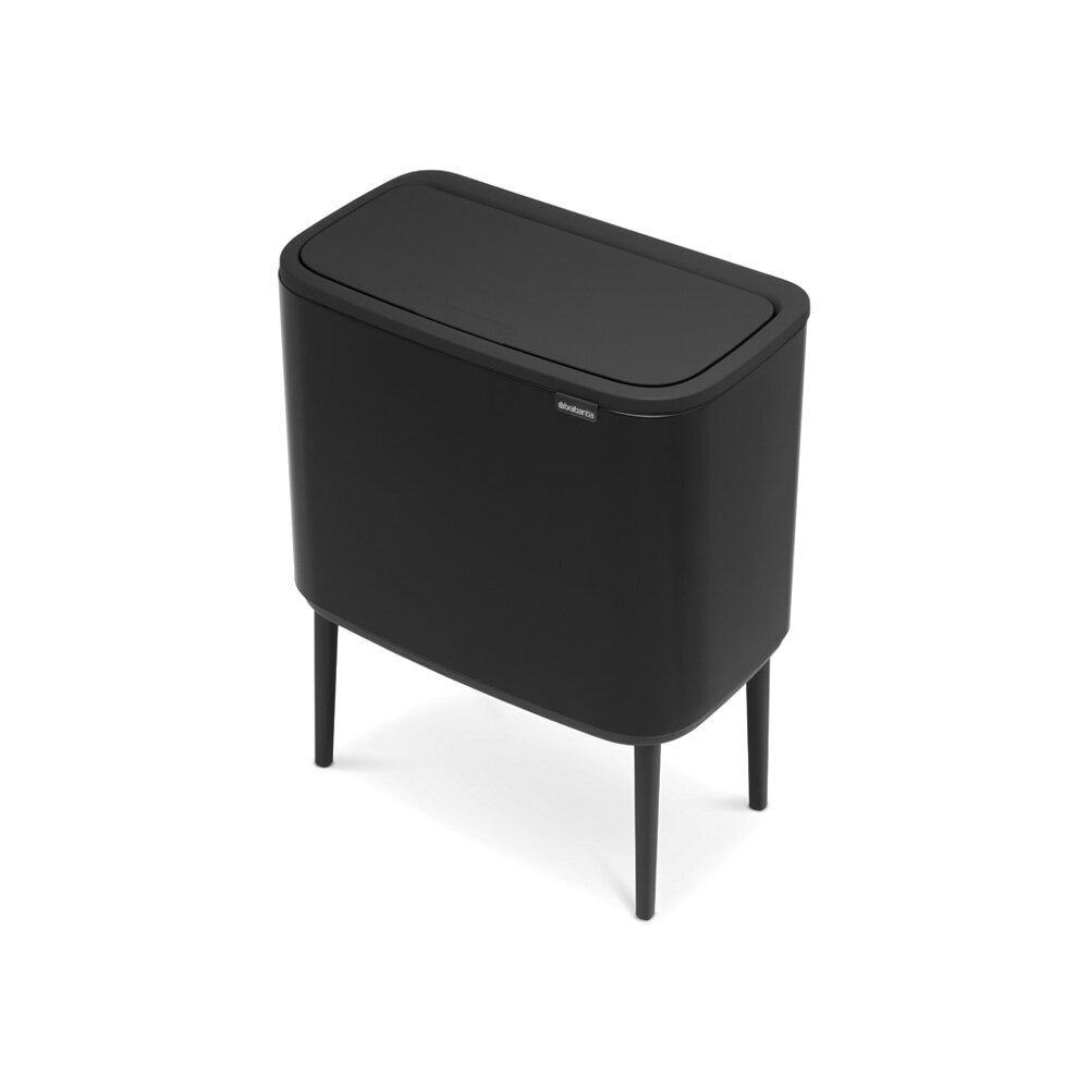 Prügikast, Bo Touch Bin 3x11L Matt Black цена и информация | Prügikastid | hansapost.ee