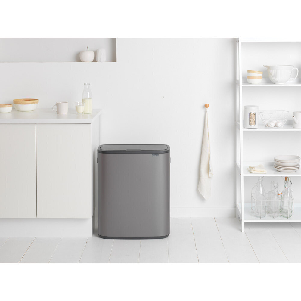 Prügikast, Bo Touch Bin 2x30L Platinum hind ja info | Prügikastid | hansapost.ee