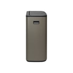 Мусорный бак Touch Bin Bo (2 х 30 л), пластиковые внутренние ведра Platinum цена и информация | Мусорные баки | hansapost.ee