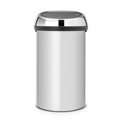 Prügikast, Touch Bin 60L Metallic grey hind ja info | Prügikastid | hansapost.ee