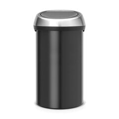 Prügikast, Touch Bin 60L Matt Black/FPP lid hind ja info | Prügikastid | hansapost.ee