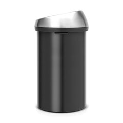 Prügikast, Touch Bin 60L Matt Black/FPP lid hind ja info | Prügikastid | hansapost.ee