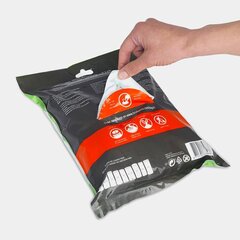 Мешки для мусора PerfectFit (23-30 л), 40 мешков (код G) White цена и информация | Мусорные мешки | hansapost.ee