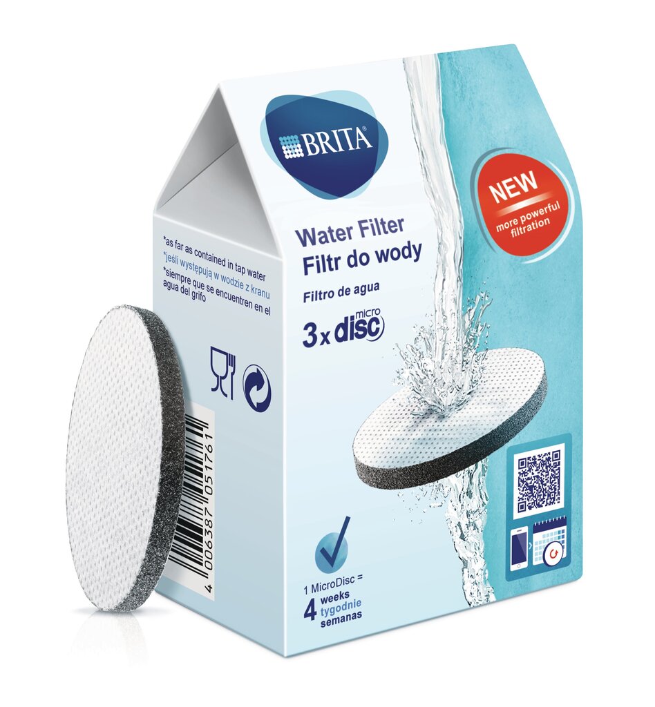 BRITA Micro Disk (3 tk ) hind ja info | Veefilterkannud ja veefiltrid | hansapost.ee