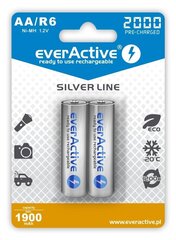Аккумуляторные батарейки everActive EVHRL6-2000 цена и информация | Батерейки | hansapost.ee