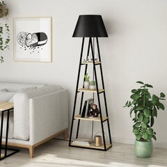 Põrandalamp Kalune Design 855, pruun/must цена и информация | Торшеры | hansapost.ee
