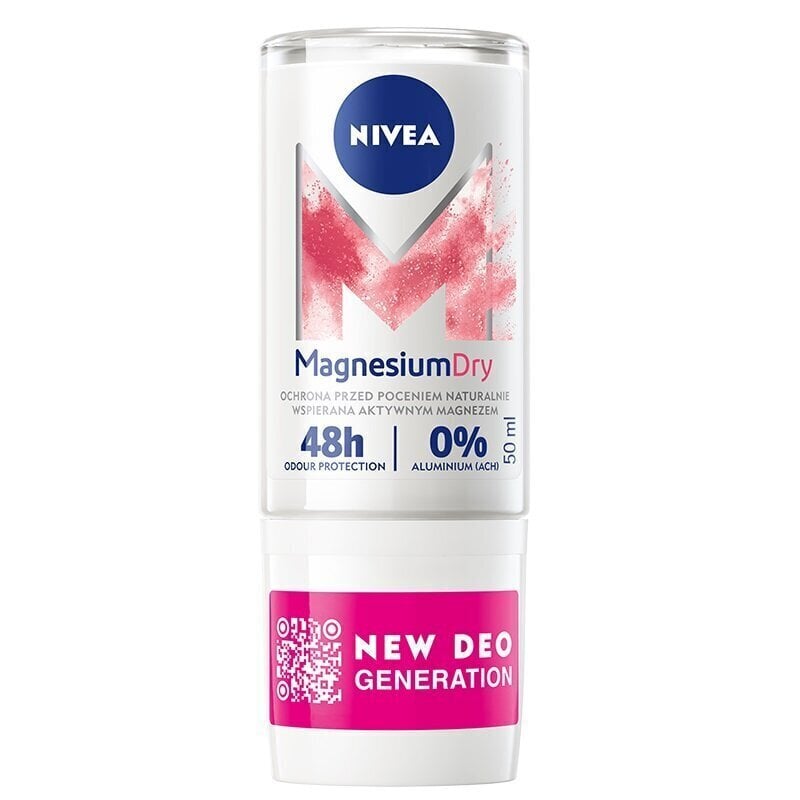 Nivea Magnesium Dry roll-on deodorant 50 ml цена и информация | Deodorandid | hansapost.ee