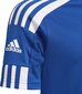 Jalgpallisärk Adidas Squadra 21 JSY Y GK9151, sinine цена и информация | Jalgpalli varustus ja riided | hansapost.ee