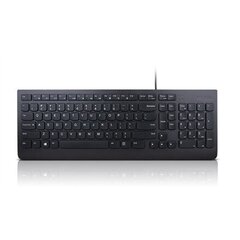 Проводная клавиатура Lenovo 4Y41C68687, черная цена и информация | Клавиатуры | hansapost.ee