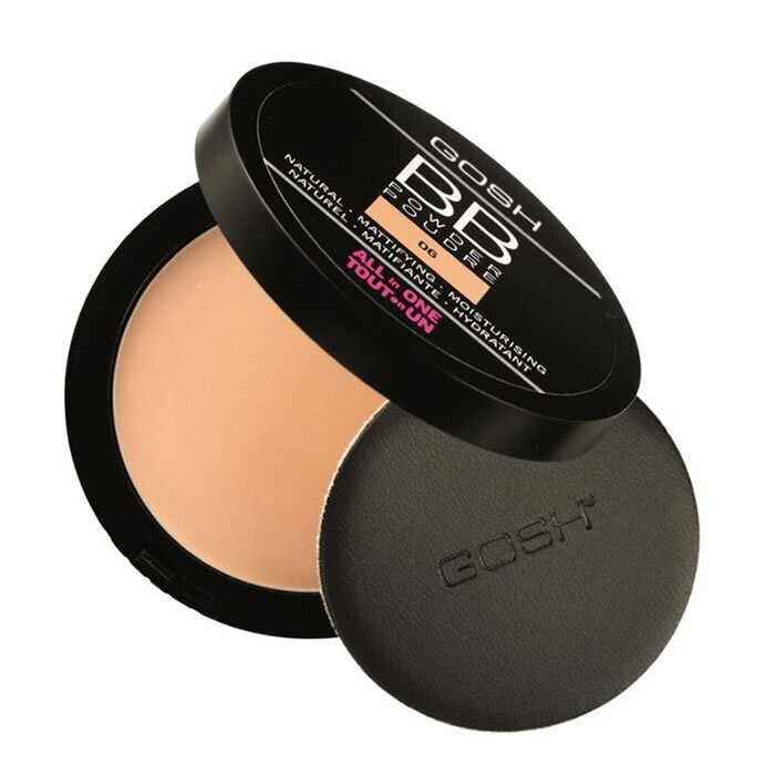 GOSH BB Powder BB puuder 6.5 g, 06 Warm Beige цена и информация | Jumestuskreemid ja puudrid | hansapost.ee