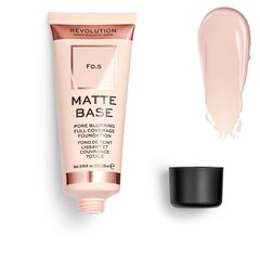 Jumestuskreem Revolution Matte Base 28 ml, F5 hind ja info | Revolution Parfüümid, lõhnad ja kosmeetika | hansapost.ee