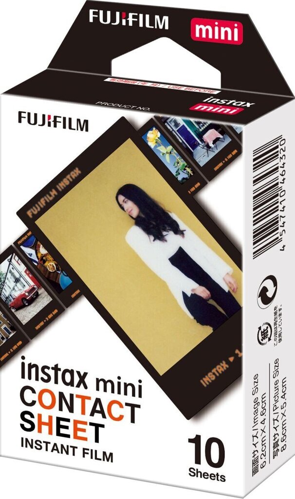 Kiirpildi fotoleht Fujifilm Instax mini Contact Sheet (10pl) цена и информация | Fotoaparaatide lisatarvikud | hansapost.ee