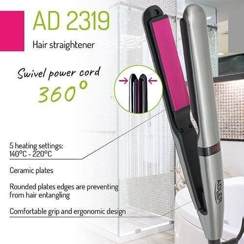 Adler AD-2319 цена и информация | Lokitangid ja juuksesirgendajad | hansapost.ee