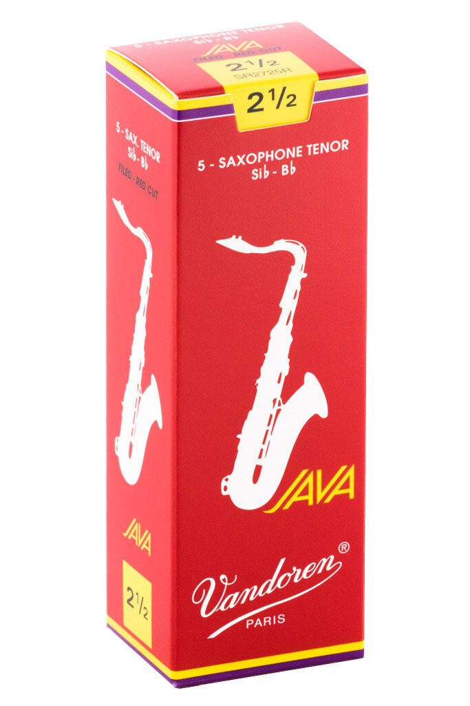 Keel tenorsaksofonile Vandoren Java Red SR2725R Nr. 2.5 цена и информация | Muusikainstrumentide tarvikud | hansapost.ee