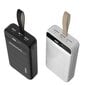 Dudao universaalne laadija seadmetele 30000 mAh / 3x USB must цена и информация | Akupangad | hansapost.ee