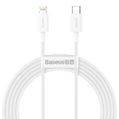 Кабель Baseus USB Type C - Lightning Power Delivery 20 W 2 m CATLYS-C02 цена и информация | Borofone 43757-uniw | hansapost.ee