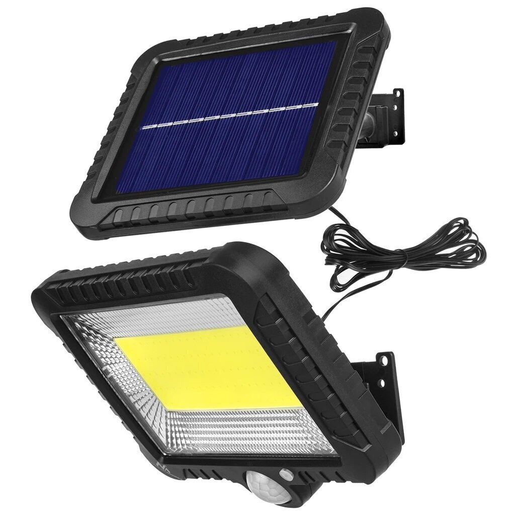 Päikesepatareiga LED seinalamp цена и информация | Aiavalgustid ja õuevalgustid | hansapost.ee