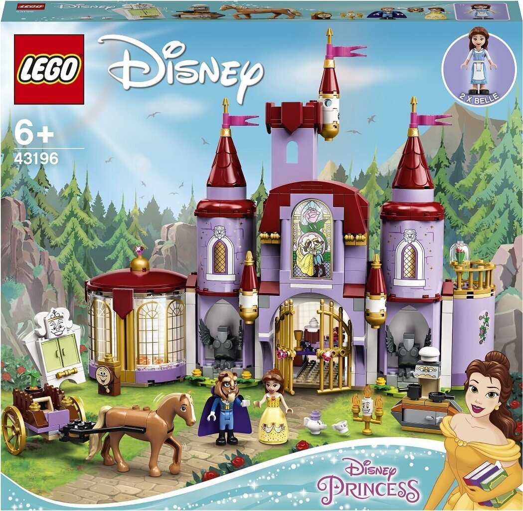 43196 LEGO® | Disney Princess Kaunitar ja koletis loss hind ja info | Klotsid ja konstruktorid | hansapost.ee