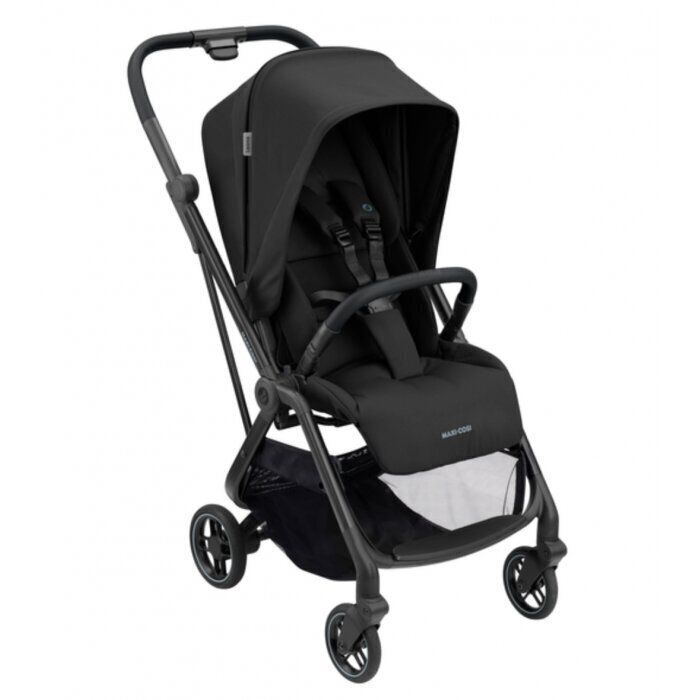 Sportlik jalutuskäru Maxi Cosi Leona, Essential Black hind ja info | Vankrid, jalutuskärud | hansapost.ee